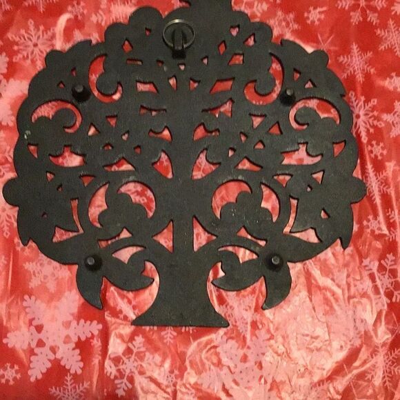 Trivet, vintage, copper plated dove in a tree - Picture 3 of 3